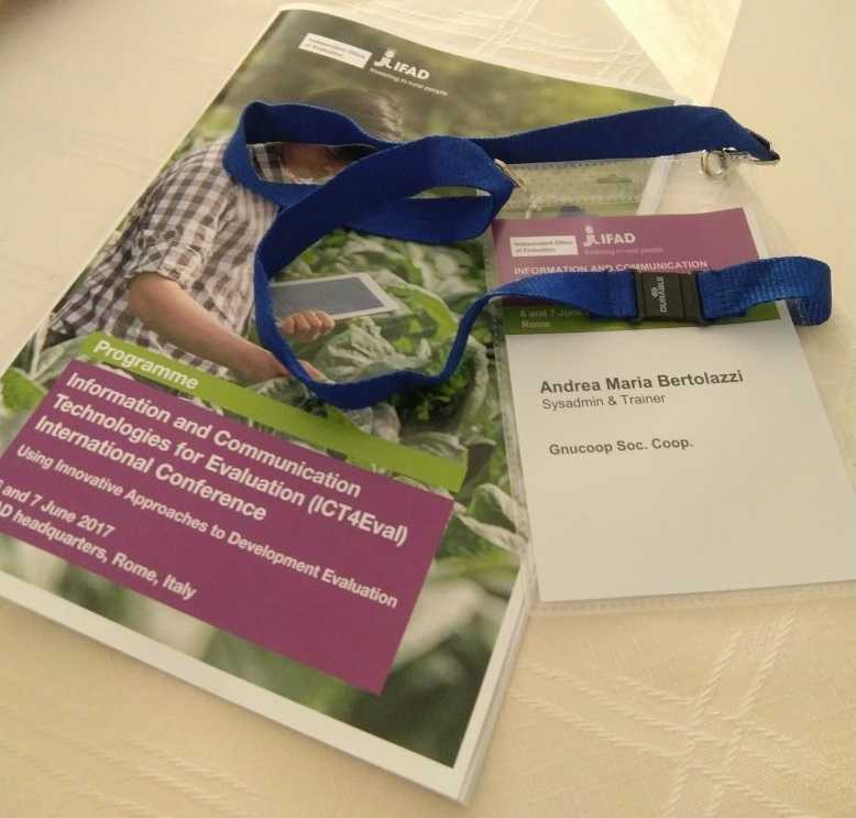 #ICT4Evaluation conference at IFAD, 6-7 June 2017