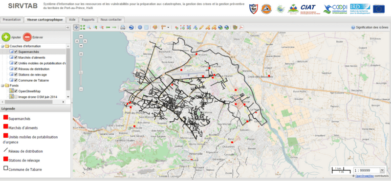 Gnucoop and GIS applications